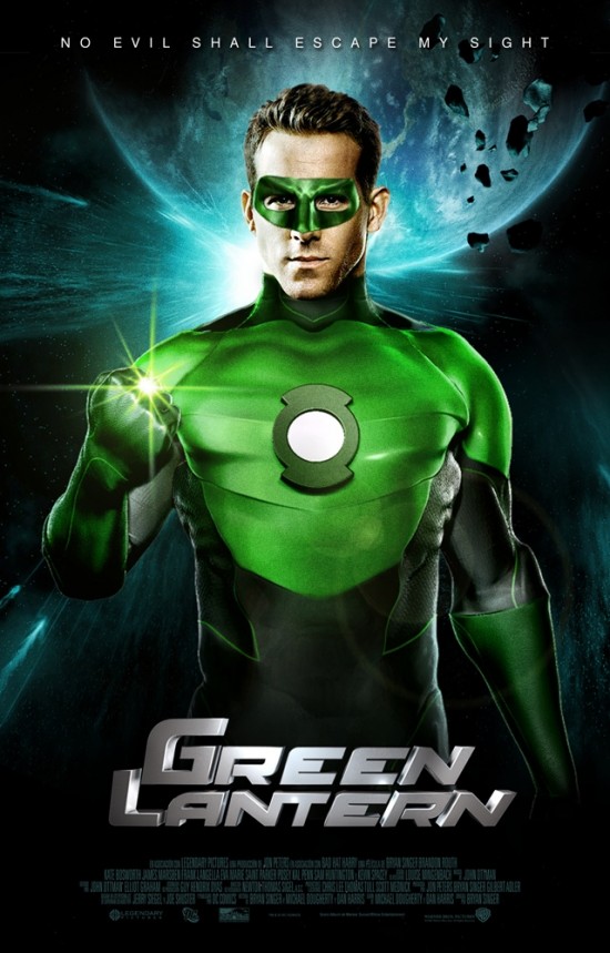 Very Cool Fan Made 'Green Lantern' Movie Poster - YBMW