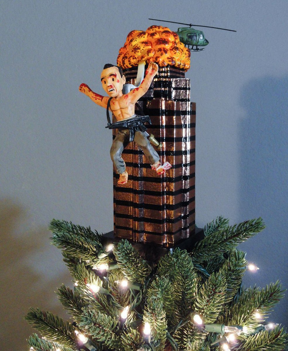 The Die Hard Christmas Tree Topper Is The Ultimate X Mas Decoration 