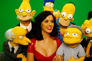 katy perry in the simpsons