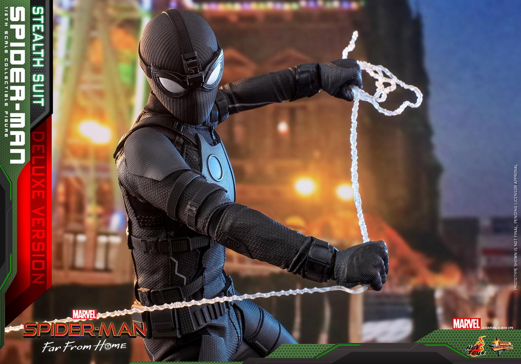 hot toys spider man far from home stealth suit