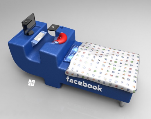 Facebook bed
