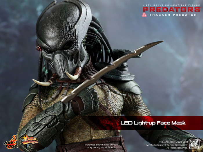Details about   Hot Toys MMS147 HT 1/6 Scale Tracker Predator Body Figure 12in Collectible New 