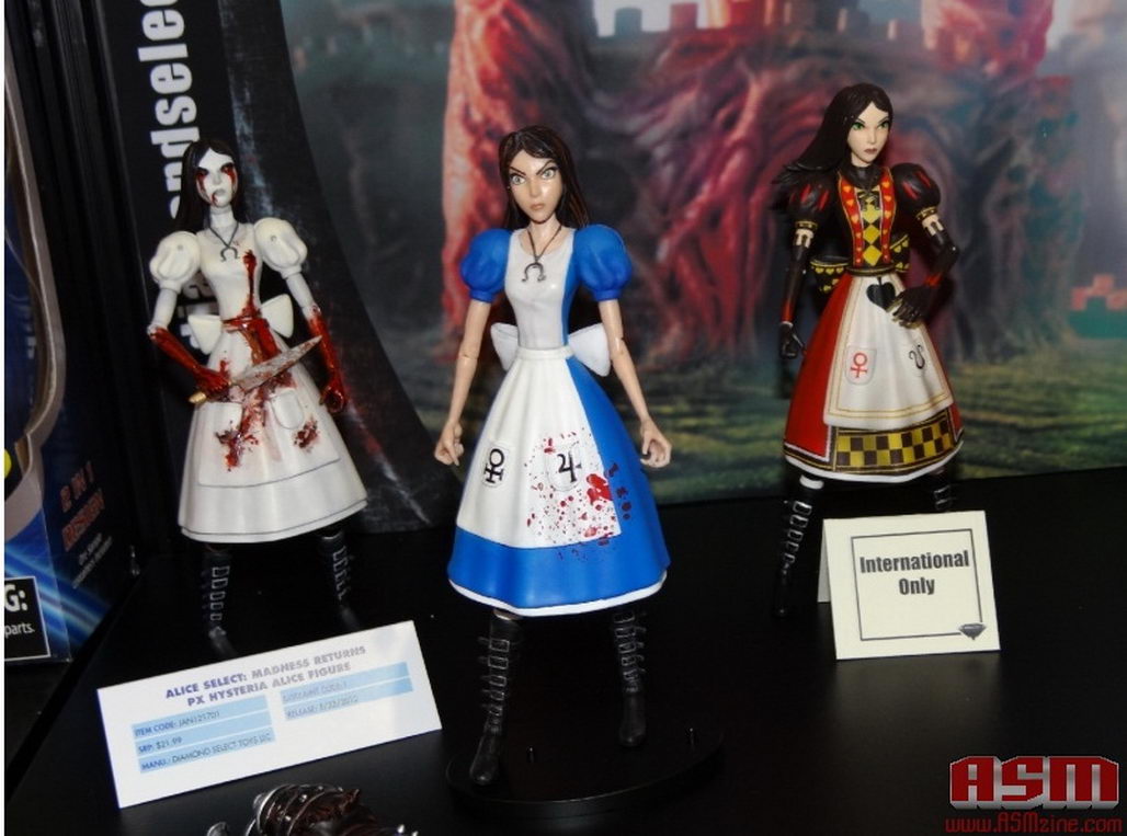 Alice Madness Returns Select Action Figure Set
