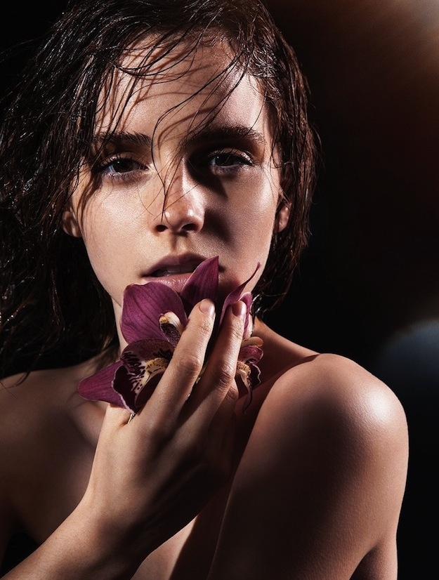 Wet Emma Watson Porn - Emma Watson Gets Naked For Earth Day â€“ YBMW