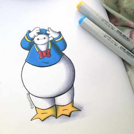 baymax as other disney characters_6.jpg