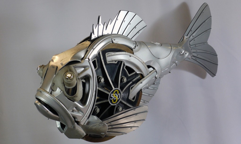 Ptolemy Elrington Turns Hubcaps Into Adorable Critters – YBMW