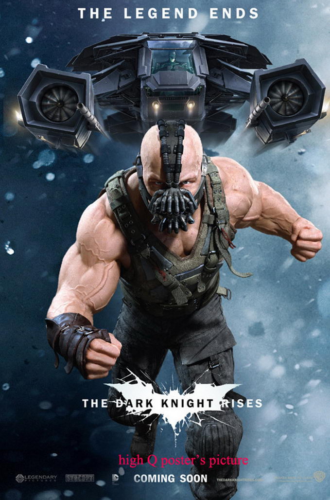 New Hyper-Detailed The Dark Knight Rises Promo Posters Released – YBMW