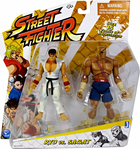 JAZWARES STREET FIGHTER 4 IV TRU exclusive Player KEN 4" FIGURE Classic toy gift 