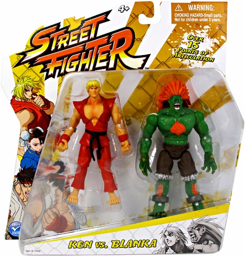 4" JAZWARES STREET FIGHTER Abel ACTION FIGURE Collectible Toys Gift 