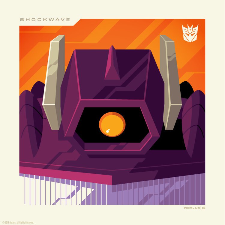 ...but these Transformers illustrations by Tom Whalen are truly beautiful w...