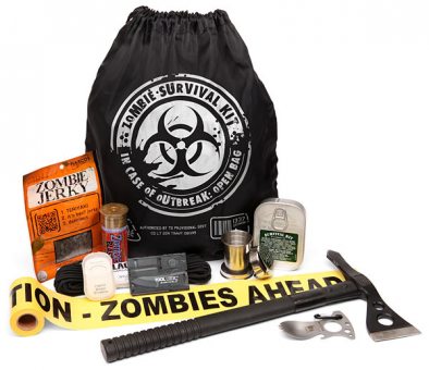 Think geek zombie survival kit.jpg
