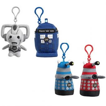 doctor who plush keychains.jpg
