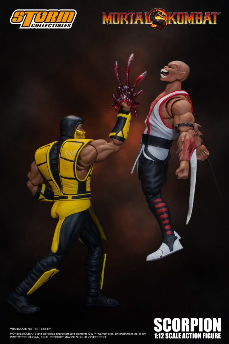 mortal kombat scorpion chain toy