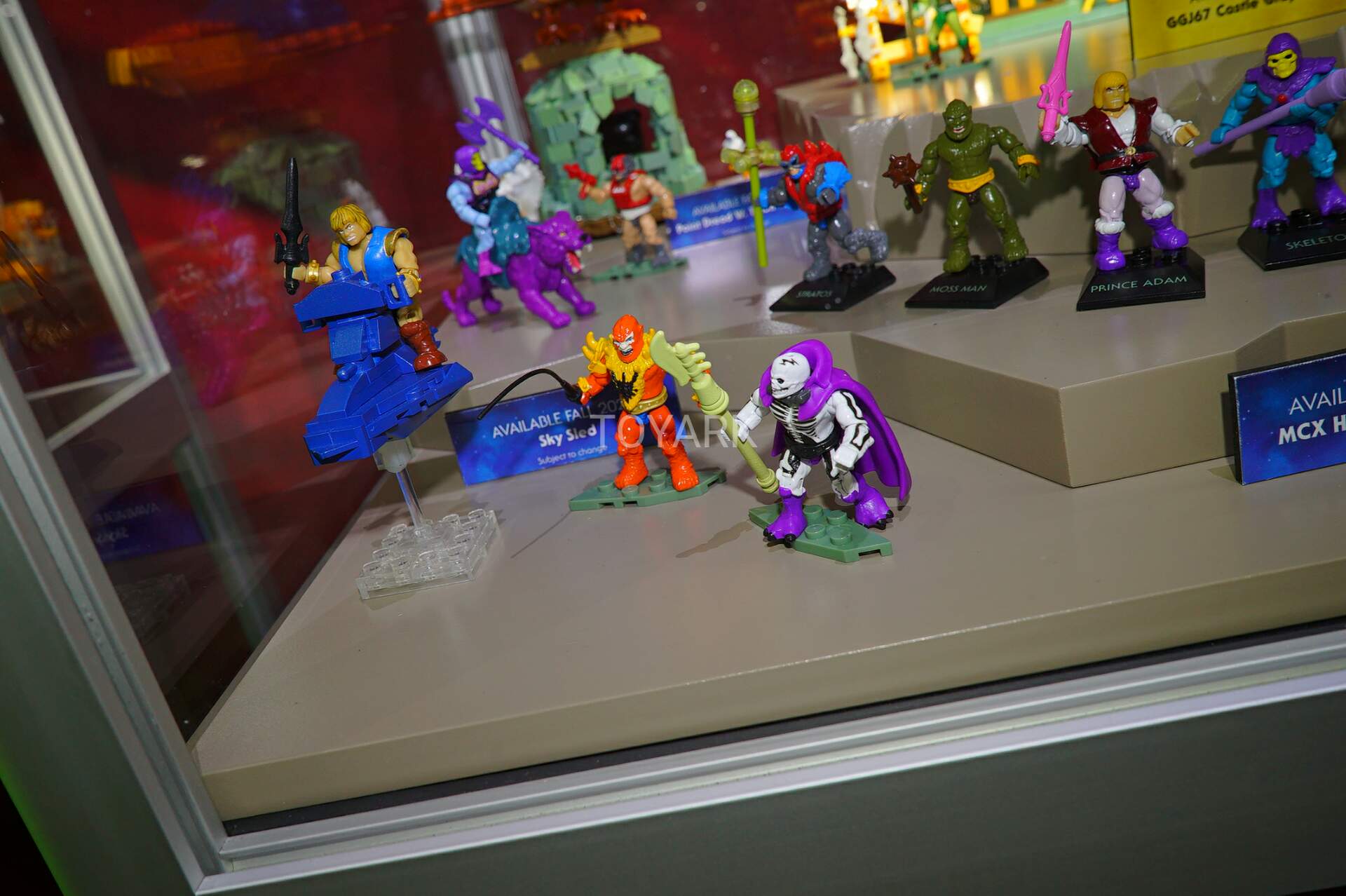 SDCC 2019 Mattel Mega Construx Heroes HeMan Reveals YBMW