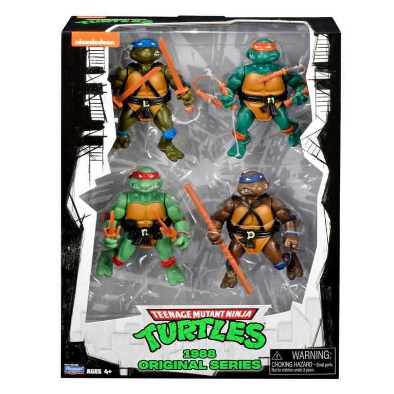 Teenage Mutant Ninja Turtles Classic Collection Figures Exclusive 1988 Retro 