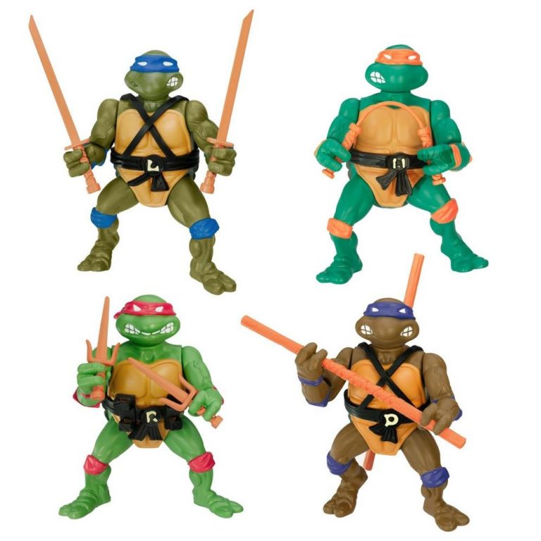 Teenage Mutant Ninja Turtles Classic 1988 Figure 4 Pack Gamestop   Teenage Mutant Ninja Turtles Classic 1985 Figure 4 Pack Only At GameStop 768x768 