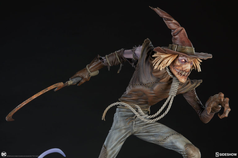 batman scarecrow statue