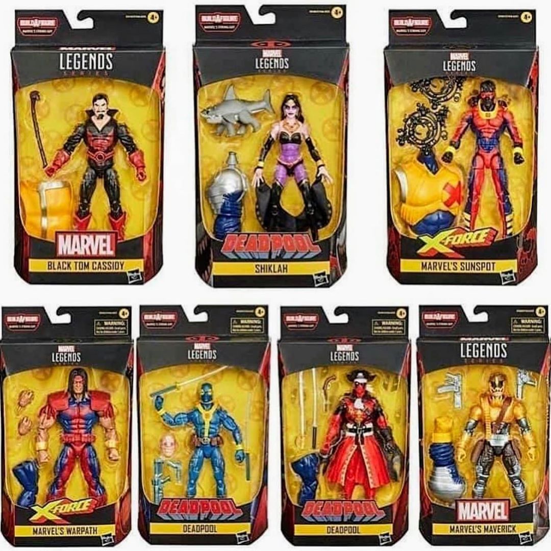 HighRes Hasbro Marvel Legends Deadpool wave leaked! YBMW