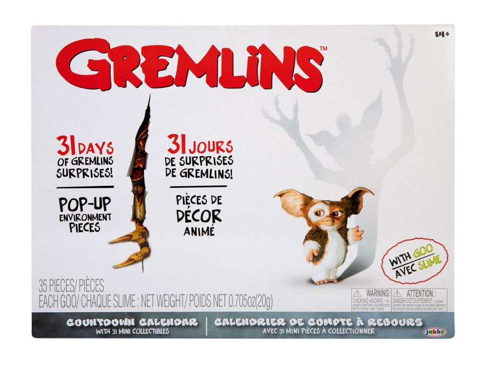 ‘Gremlins’ Advent Calendar From Jakks Pacific Perfect For X-Mas, Halloween – Ybmw