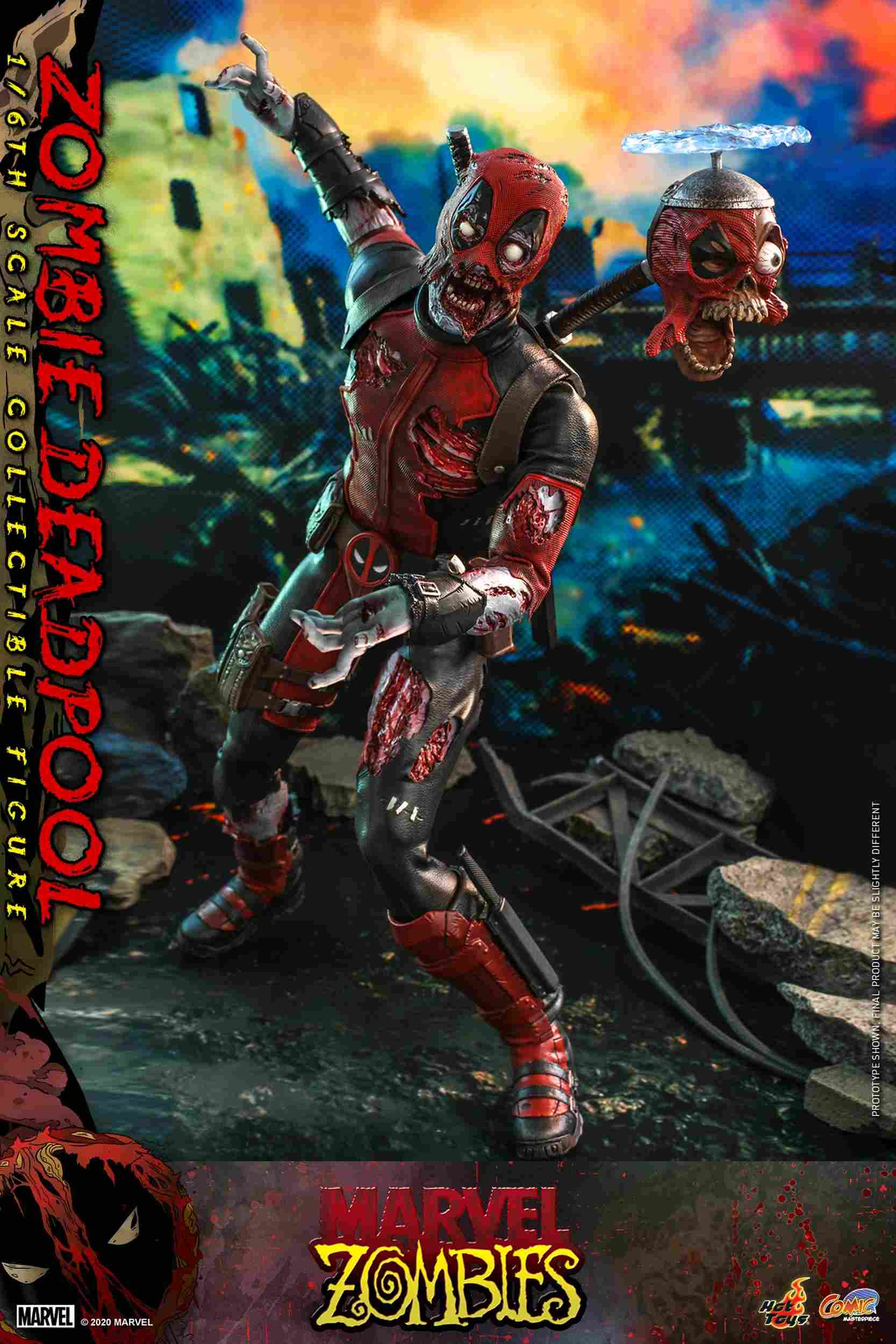 Hot Toys Marvel Zombies 1/6th scale Zombie Deadpool