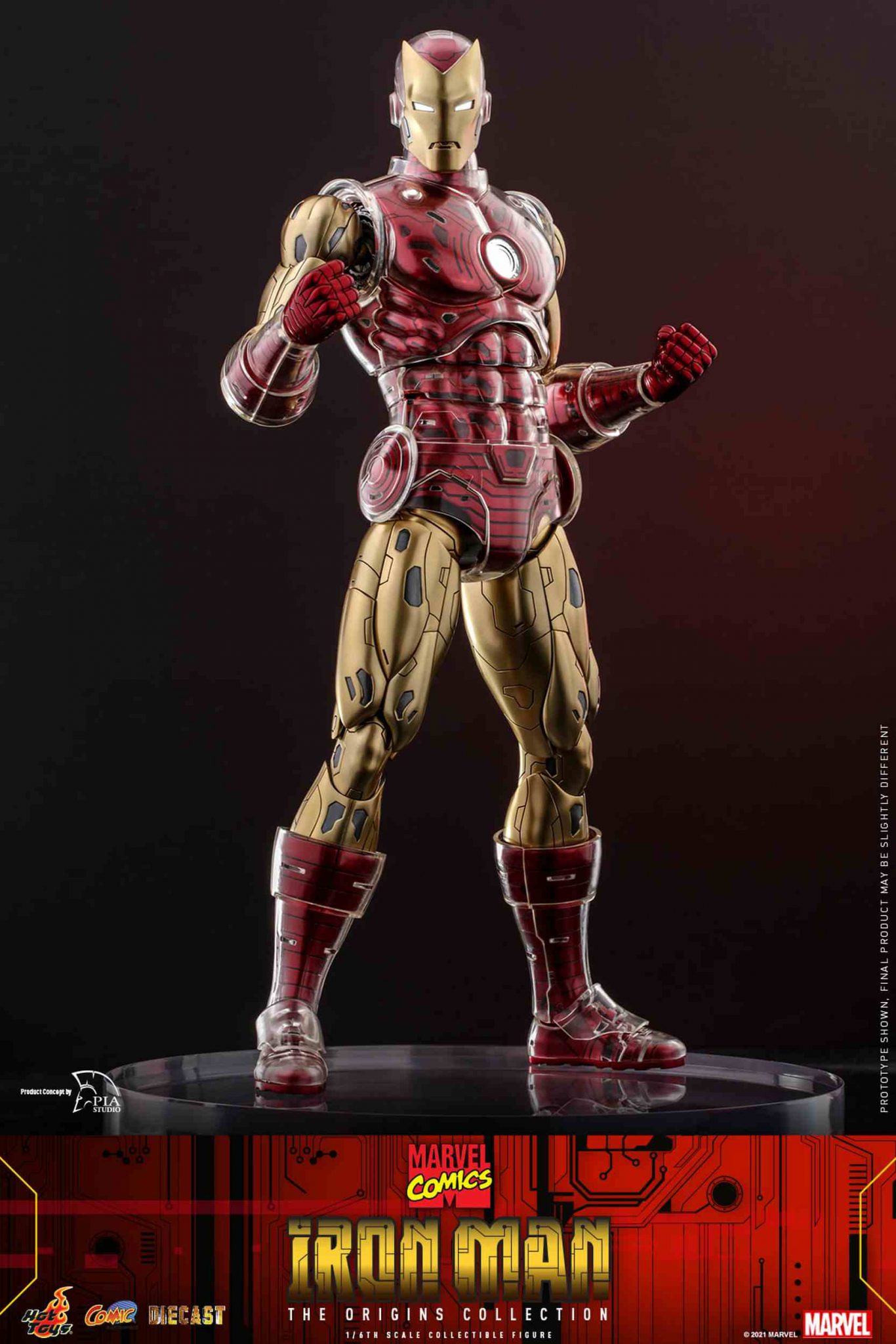 huge iron man toy