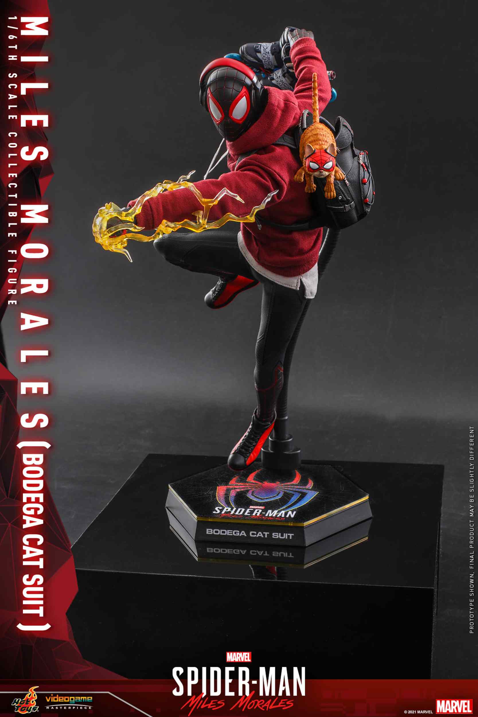 Hot Toys - Marvel’s Spider-Man: Miles Morales - Miles Morales (Bodega Cat Suit) 1/6th Scale Collectible Figure - YBMW