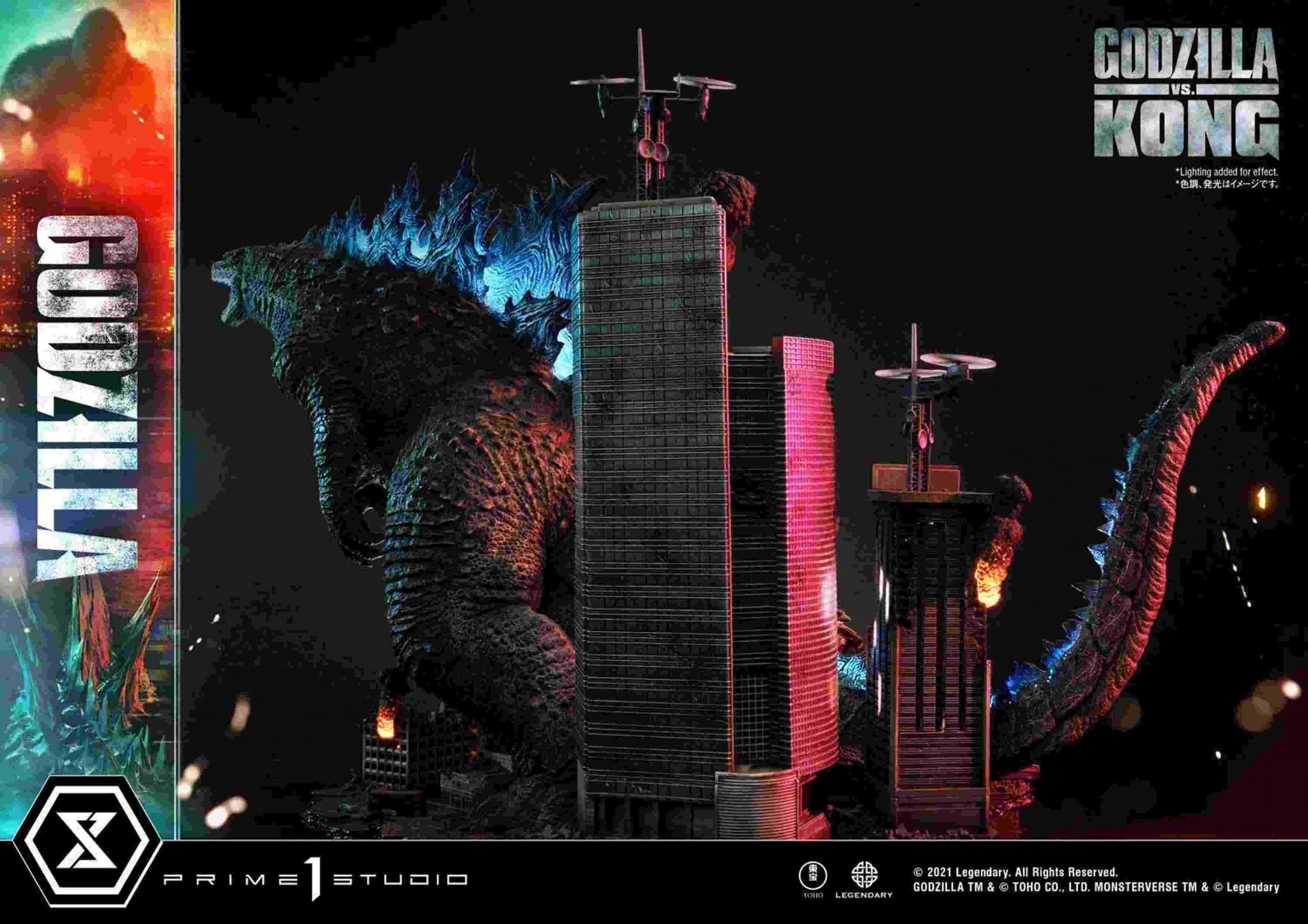 godzilla vs kong diorama