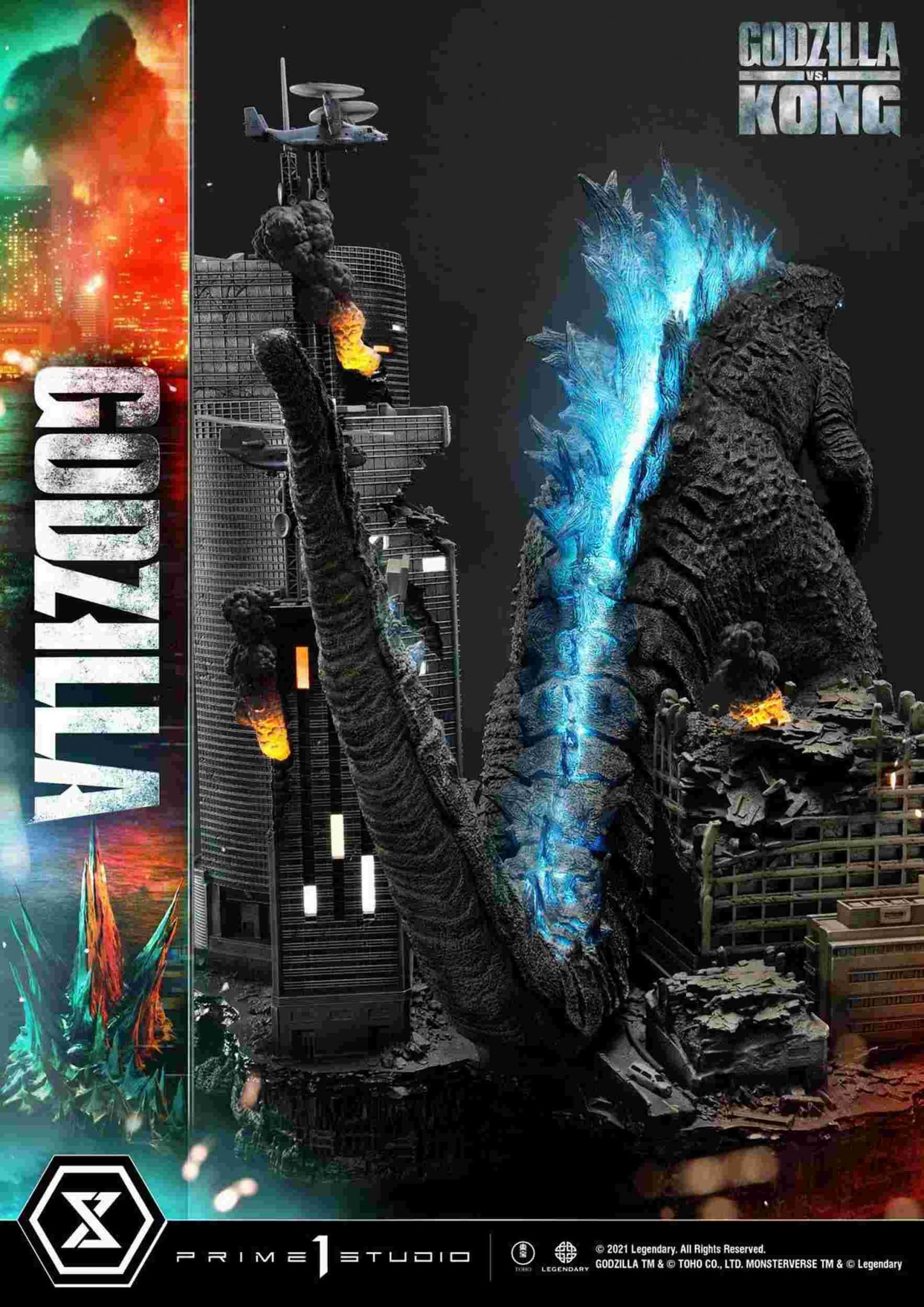 godzilla vs kong diorama