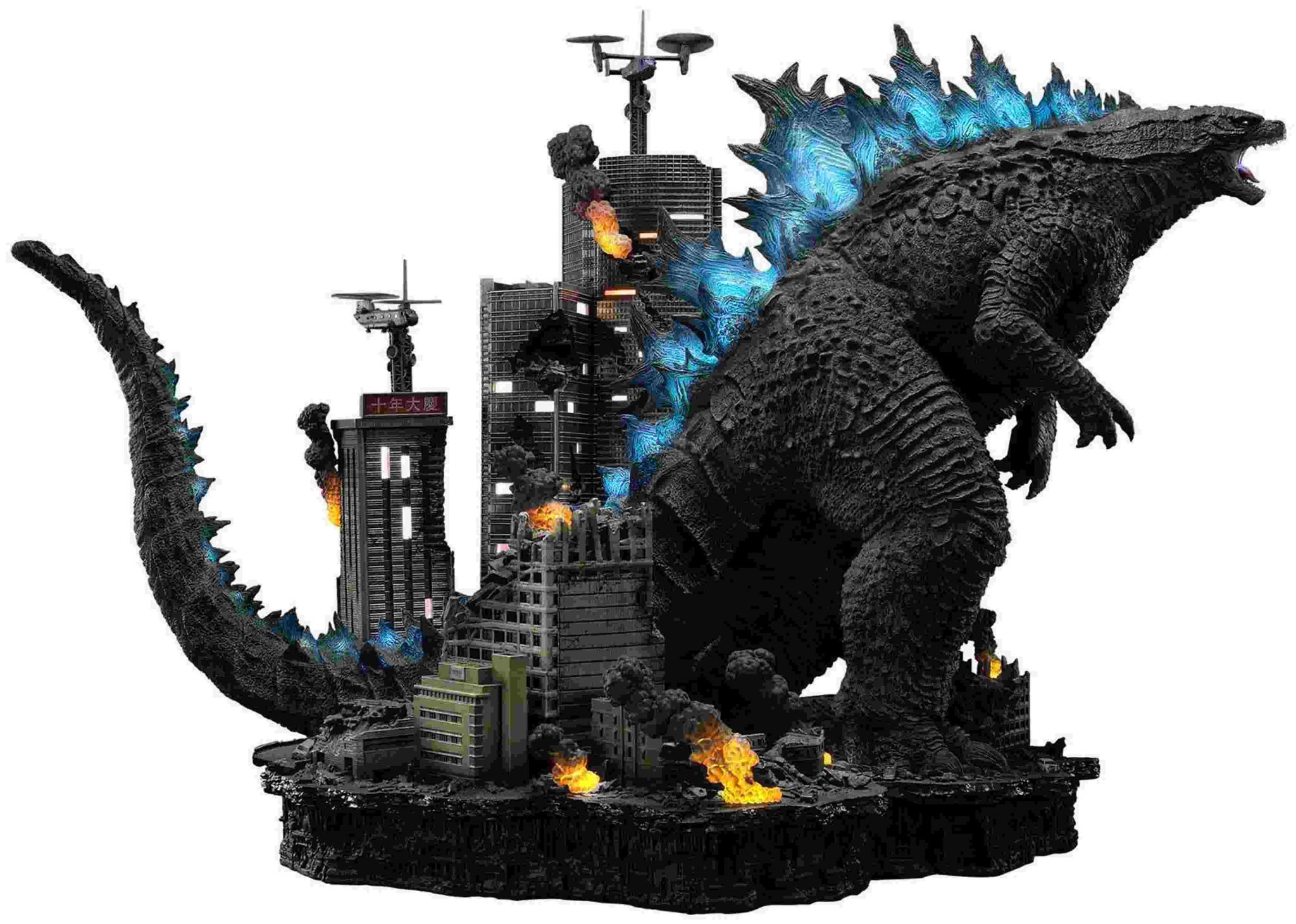 godzilla vs kong diorama