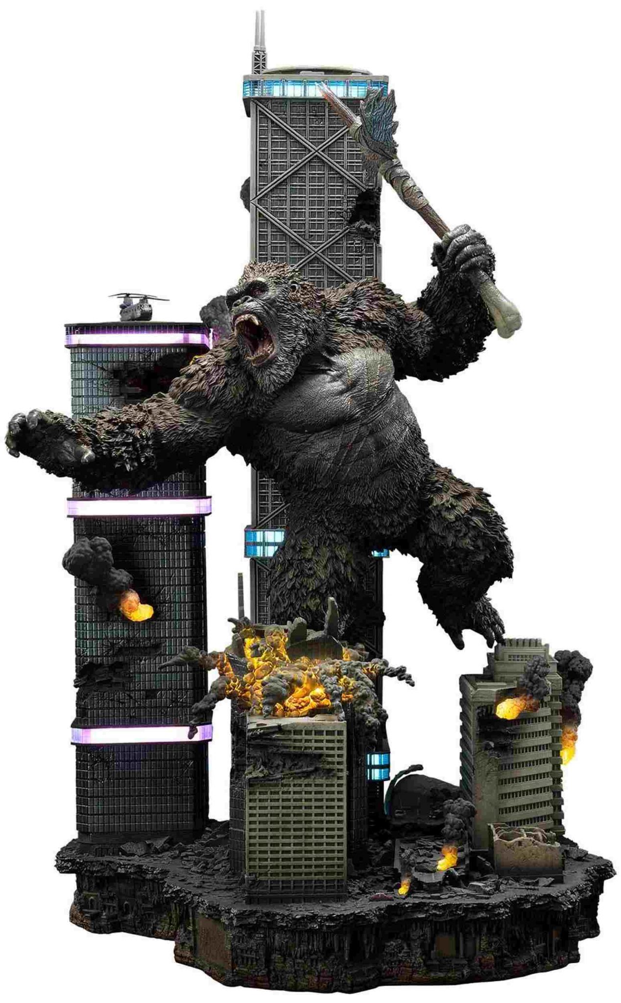 godzilla vs kong diorama