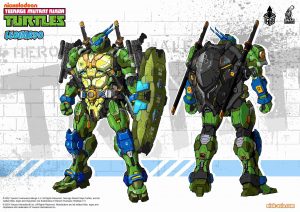 tmnt mecha model kit