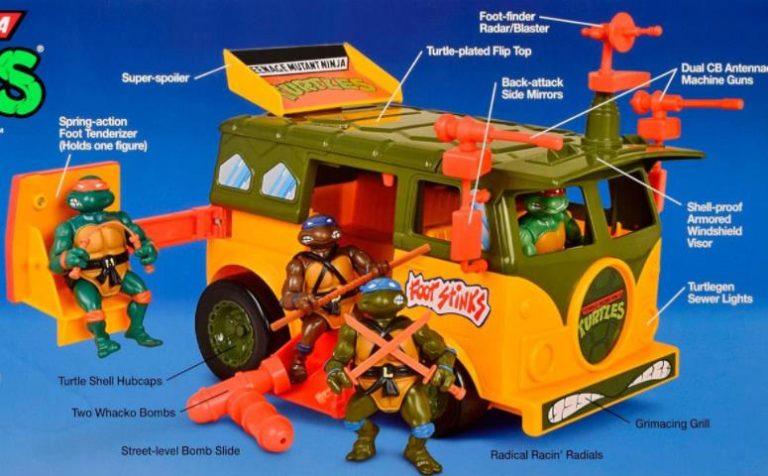 Teenage Mutant Ninja Turtle – Classic Original Party Van Action Figure ...