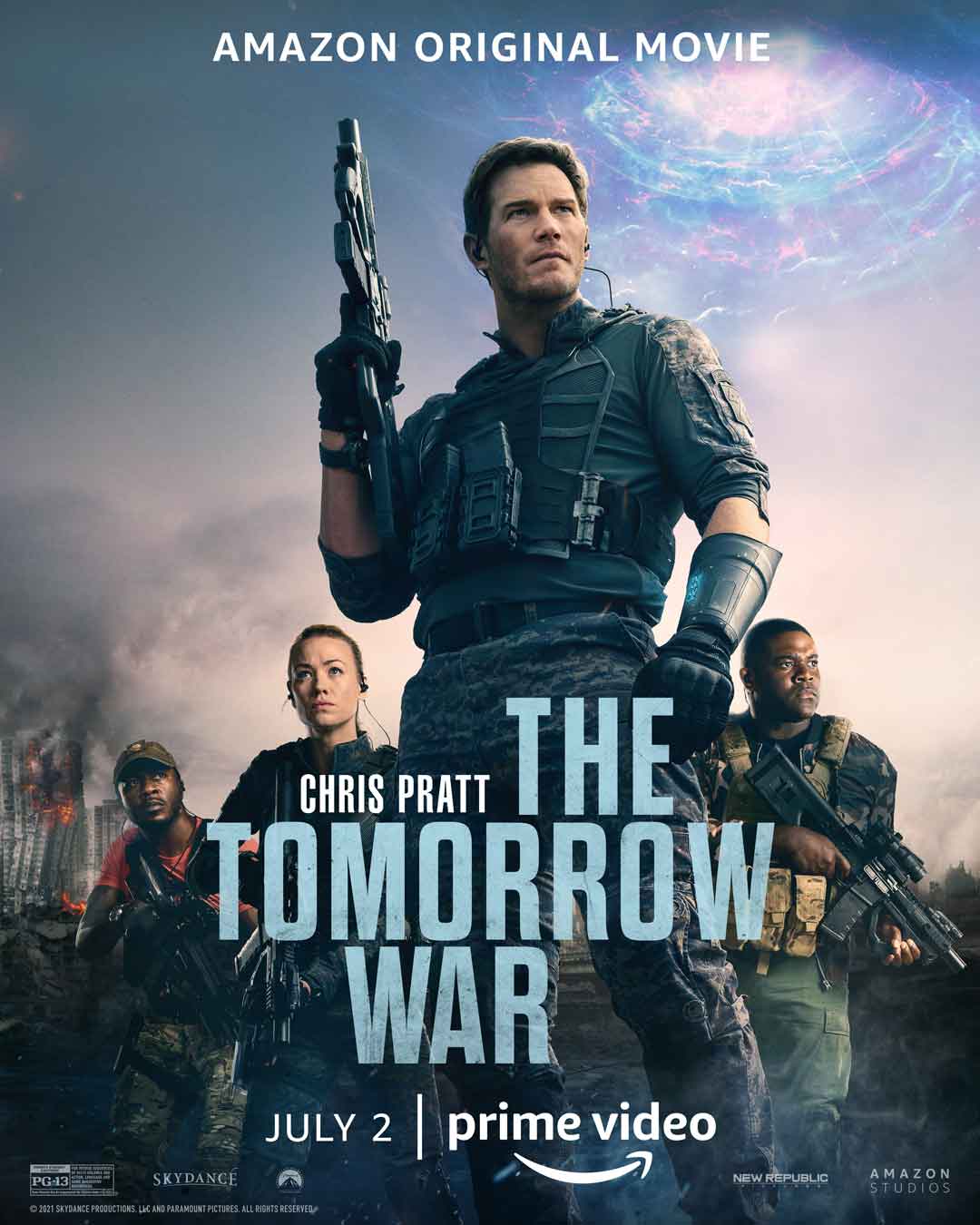 THE TOMORROW WAR Full Trailer For Chris Pratt’s New Action Scifi