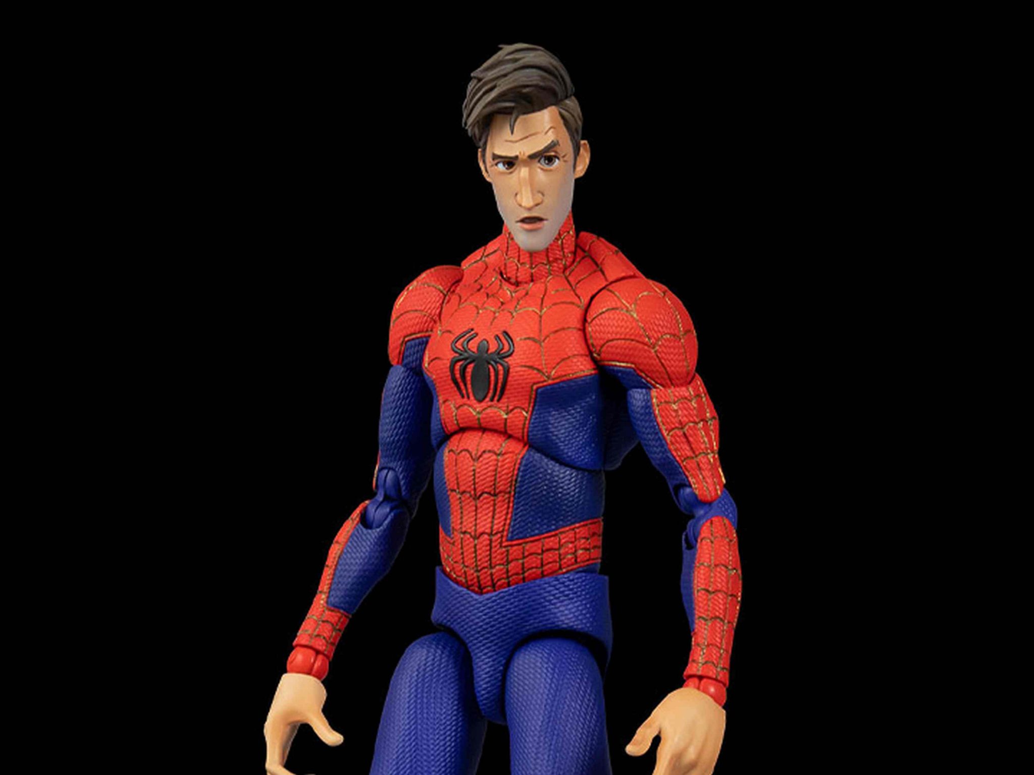 Spider-Man: Into The Spider-Verse SV-Action Peter B. Parker Figure Full ...