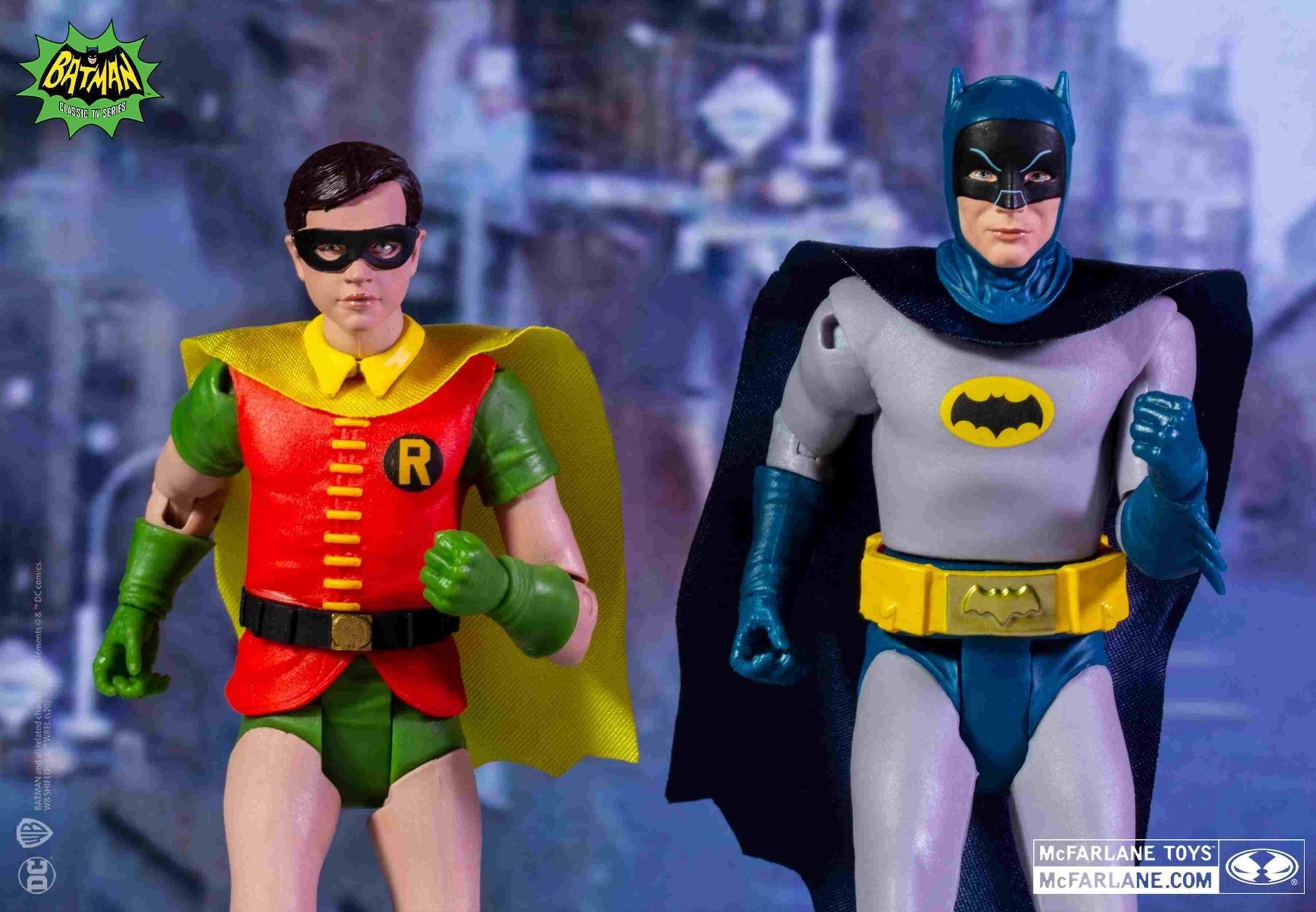 McFarlane DC Retro Batman 66 Line Full Details and Photos – YBMW