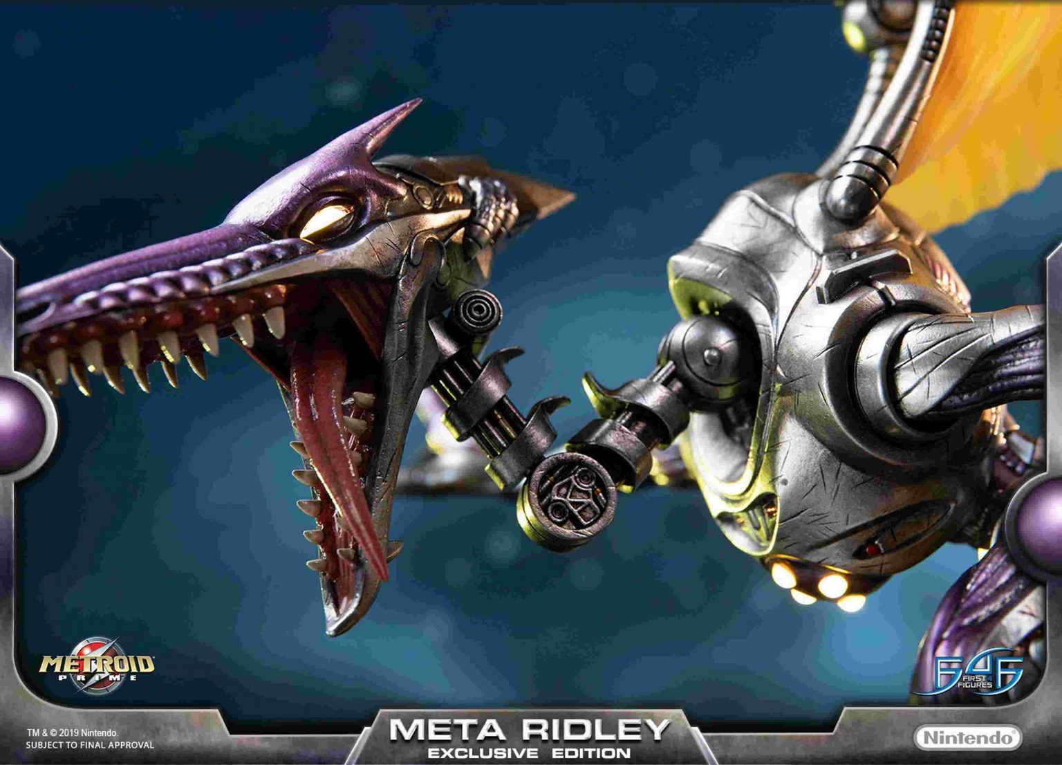 metroid prime meta ridley statue