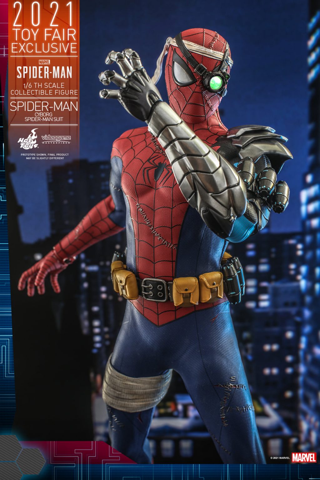 toybiz cyborg spiderman