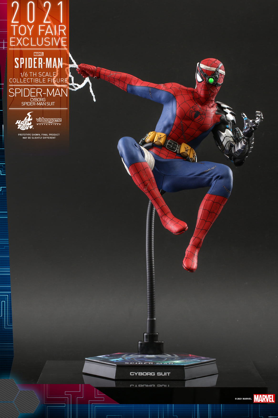 toybiz cyborg spiderman