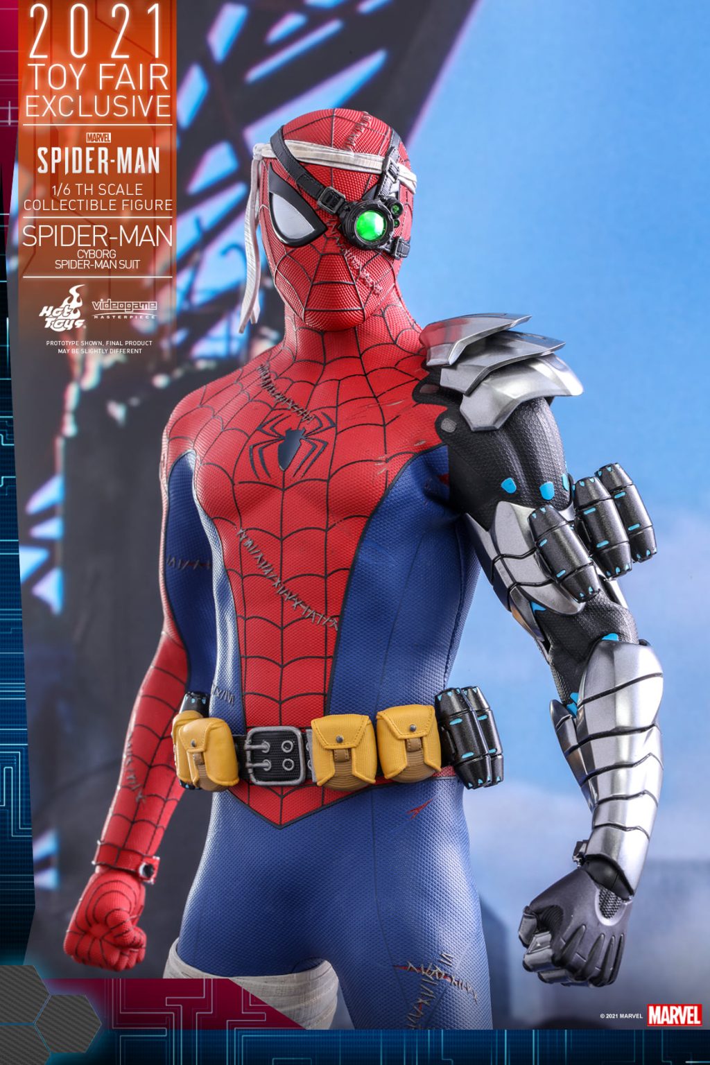 toybiz cyborg spiderman