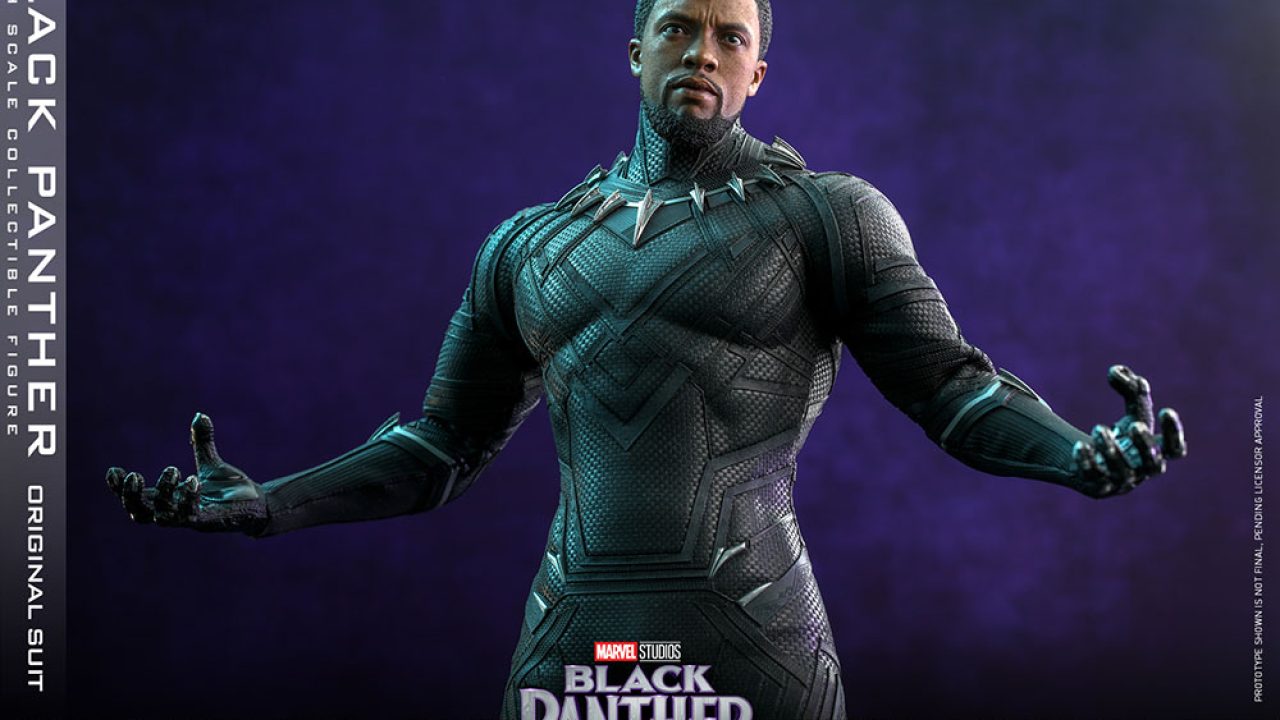 Hot Toys Reissues Chadwick Boseman Black Panther 1:6th Figure