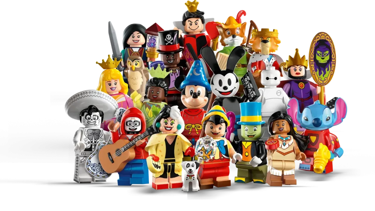 LEGO Disney Villain Icons for Disney 100th Anniversary 43227